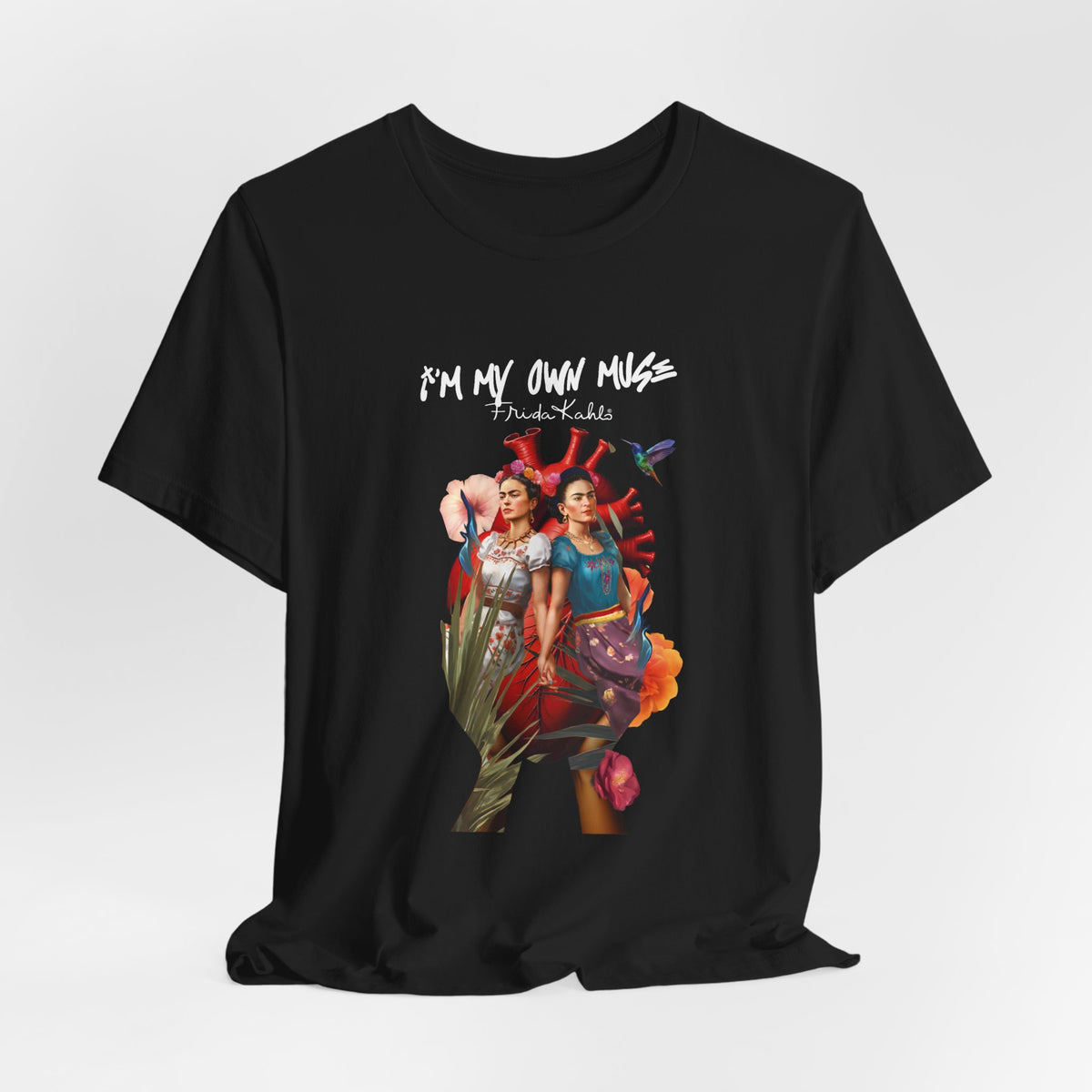 Frida Kahlo Anatomical Heart Embrace T-Shirt