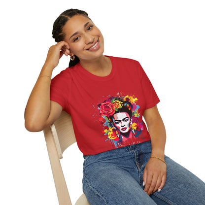 Frida Kahlo Colorful Unisex T-Shirt