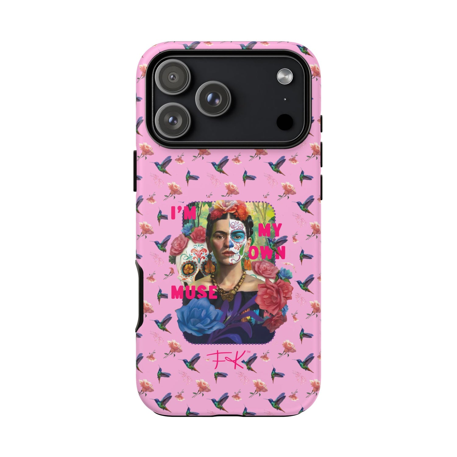 Frida Kahlo - I Am My Own Muse - Colorful Art Phone Case