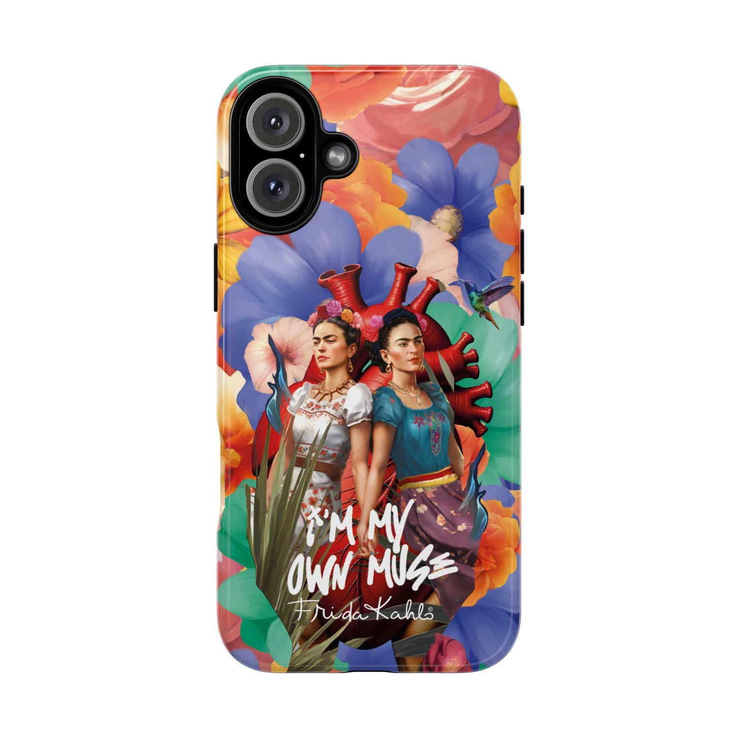 Frida Kahlo - I Am My Own Muse - Colorful Art Phone Case