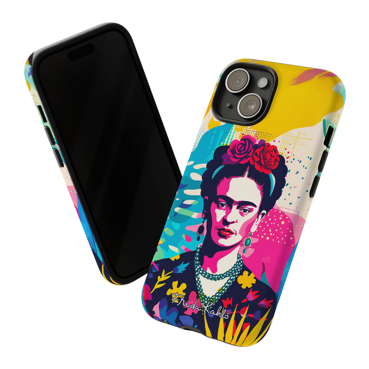 Frida Kahlo Pop Art Portrait Phone Case