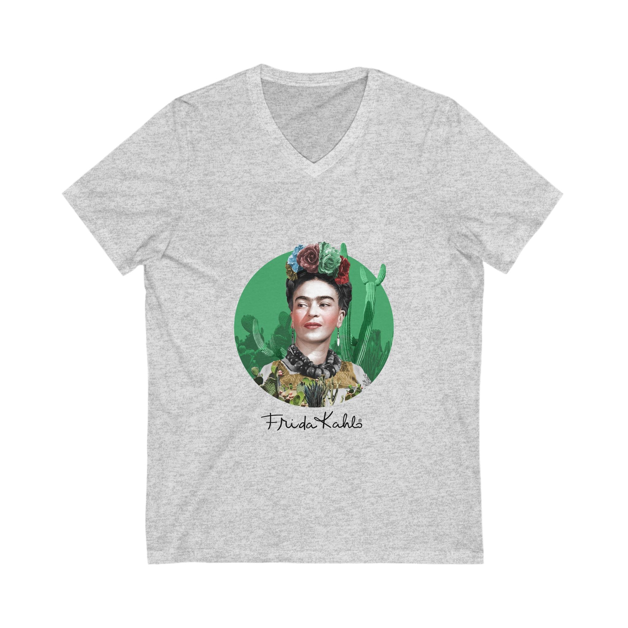 Frida Kahlo V-Neck Tee
