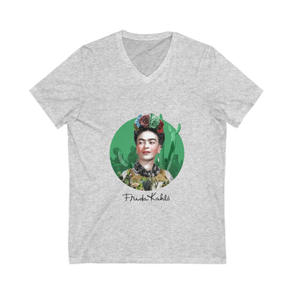Frida Kahlo V-Neck Tee