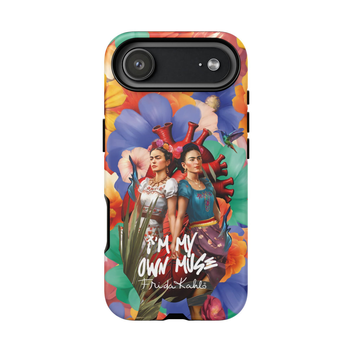 Frida Kahlo I Am My Own Muse Two Fridas iPhone Case