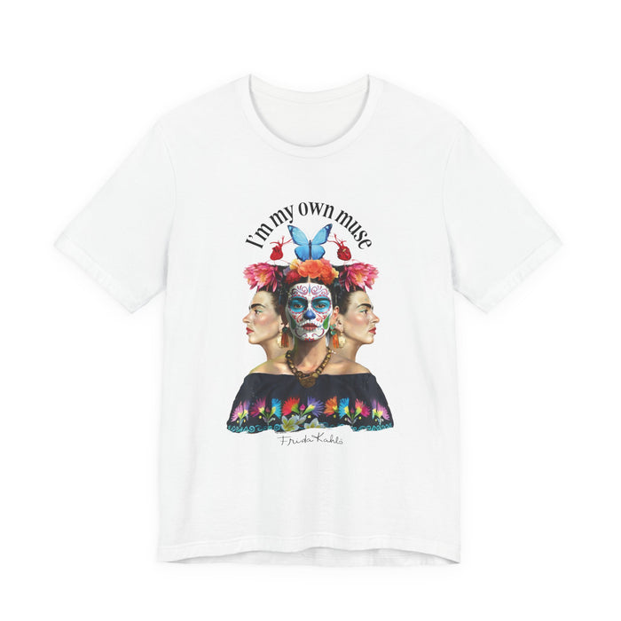 Butterfly Mirror Portrait T-Shirt