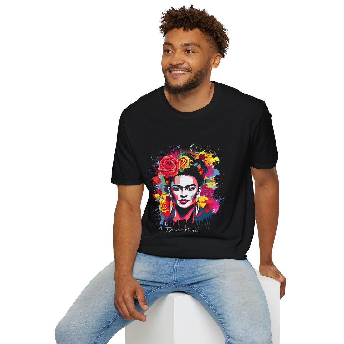 Frida Kahlo Colorful Unisex T-Shirt