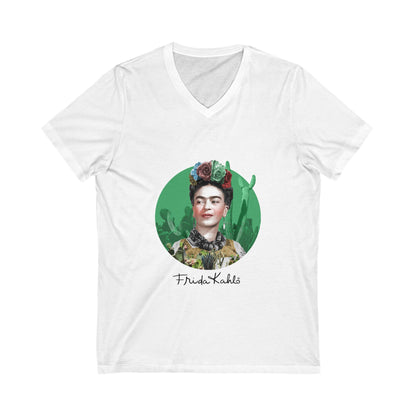 Frida Kahlo V-Neck Tee