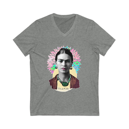 Frida Kahlo V-Neck Tee