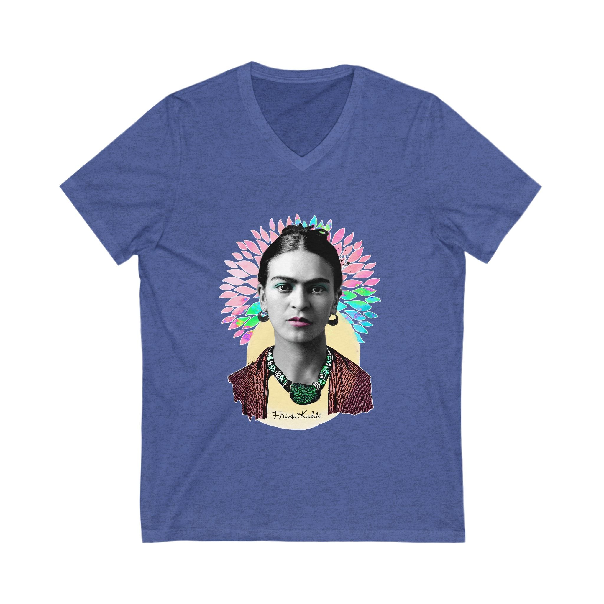 Frida Kahlo V-Neck Tee