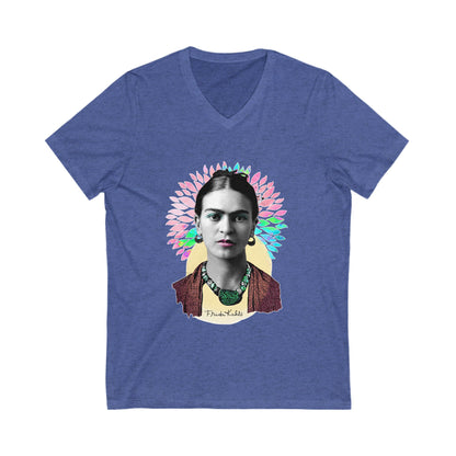 Frida Kahlo V-Neck Tee