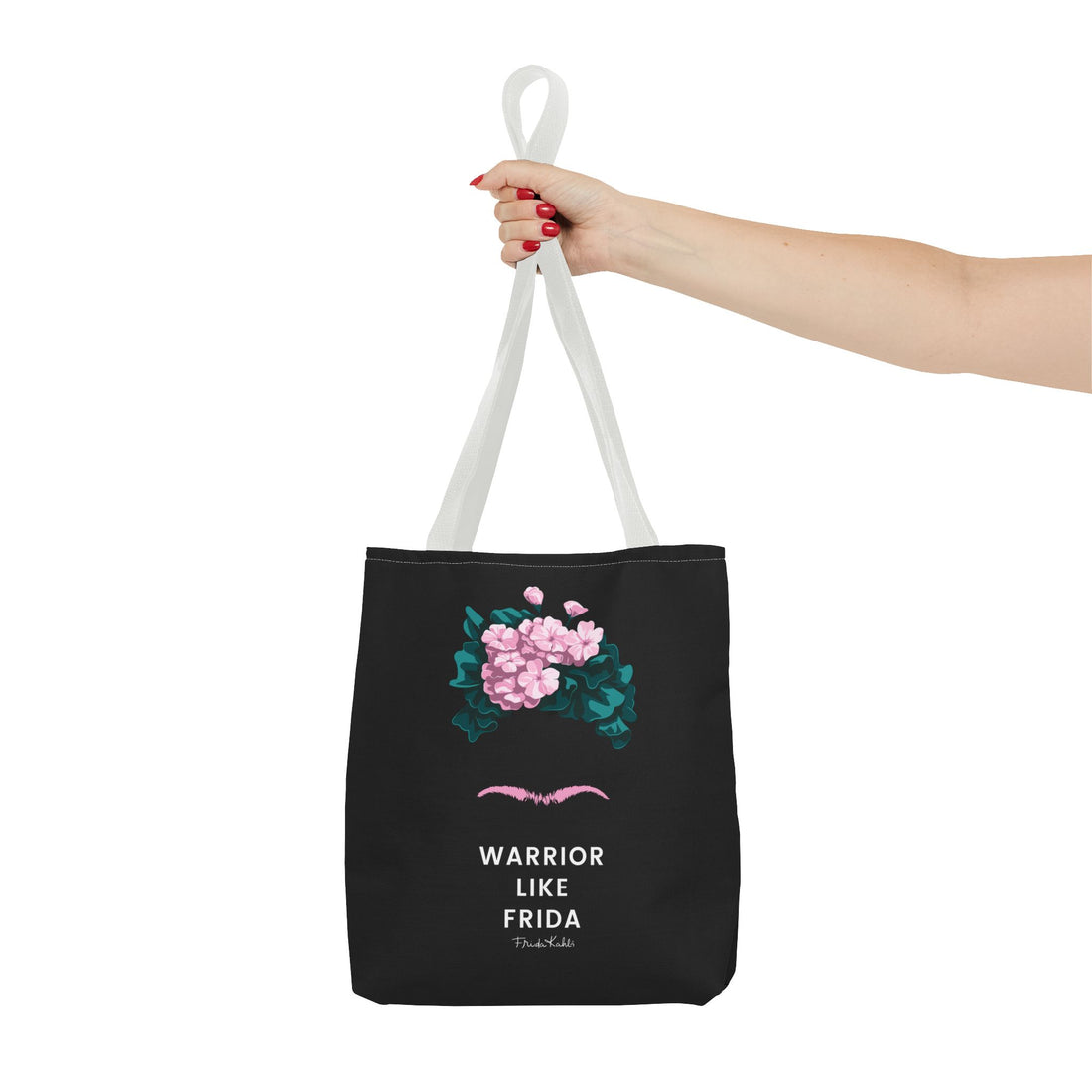 Frida Kahlo Tote Bag - Breast Cancer Awareness Collection