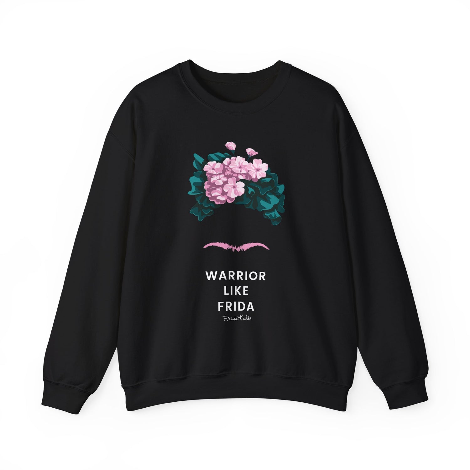 Frida Kahlo Inspired Sweatshirt - Breast Cancer Awareness Collection