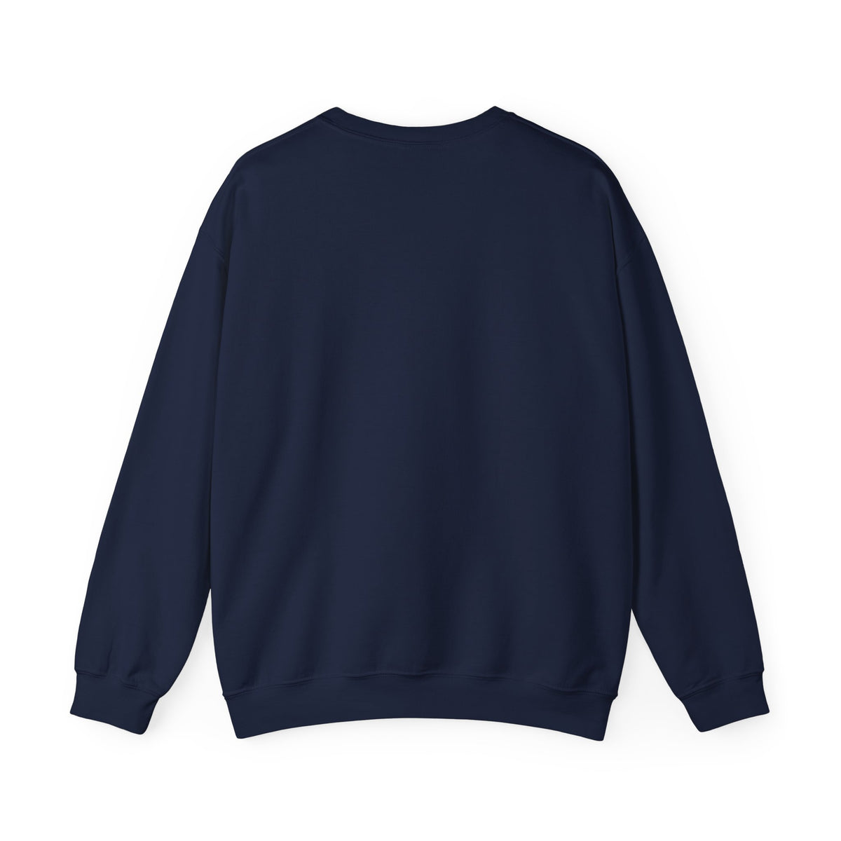 Frida Kahlo Cactus Garden Medallion Crewneck Sweatshirt in Navy, back view