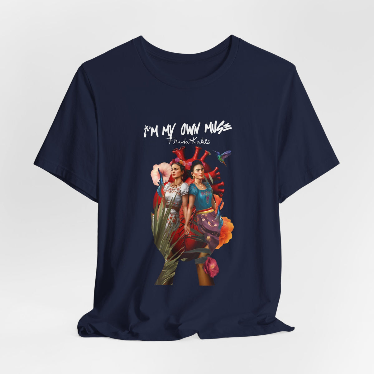 Frida Kahlo Anatomical Heart Embrace T-Shirt
