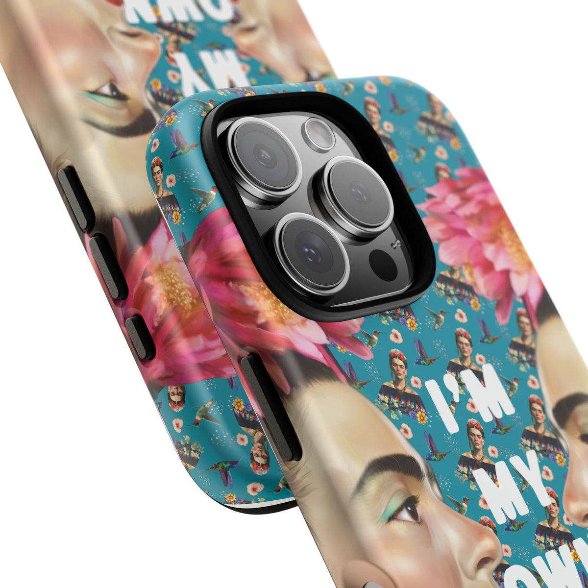 Frida Kahlo I Am My Own Muse Mirror Portrait iPhone Case