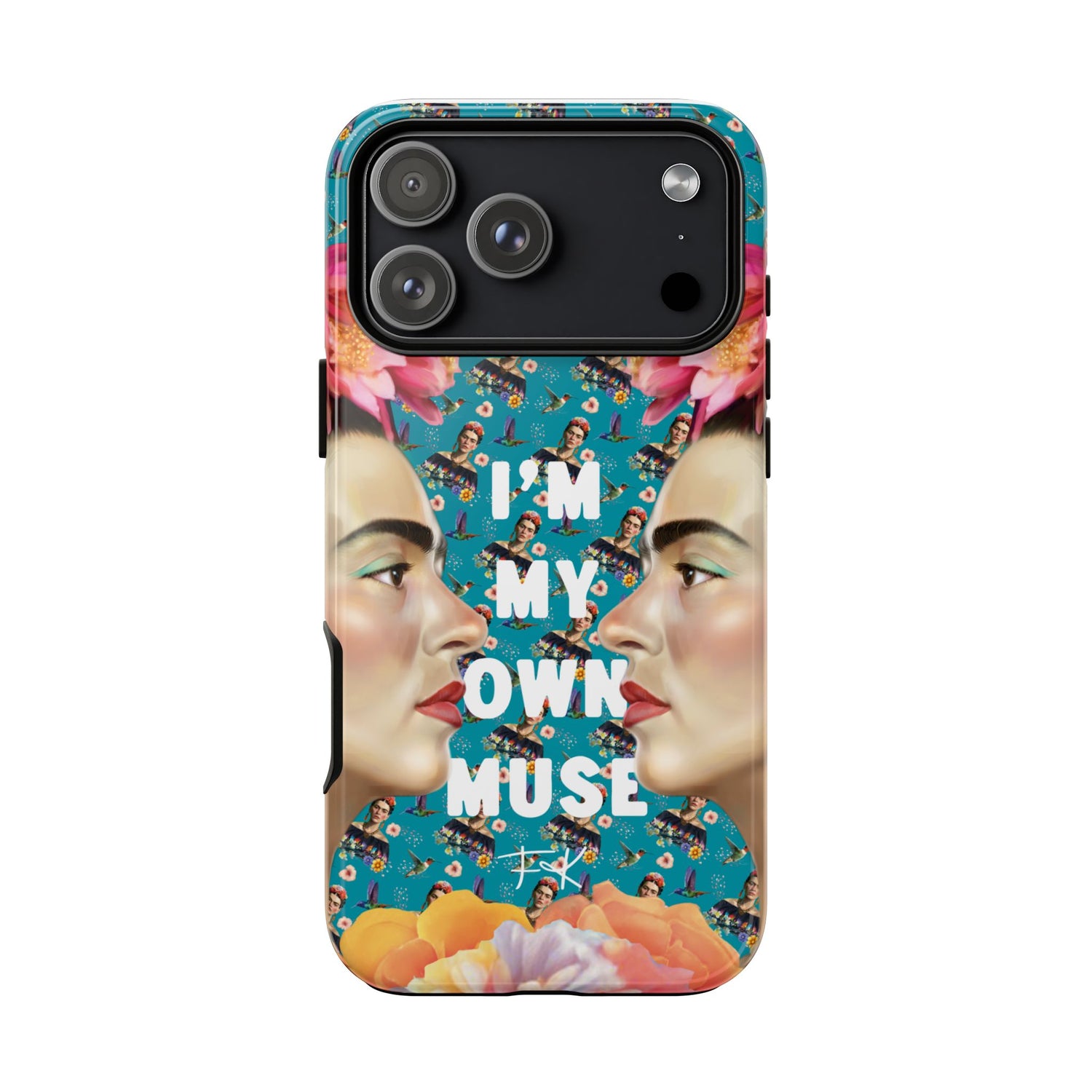 Frida Kahlo - I Am My Own Muse - Colorful Art Phone Case