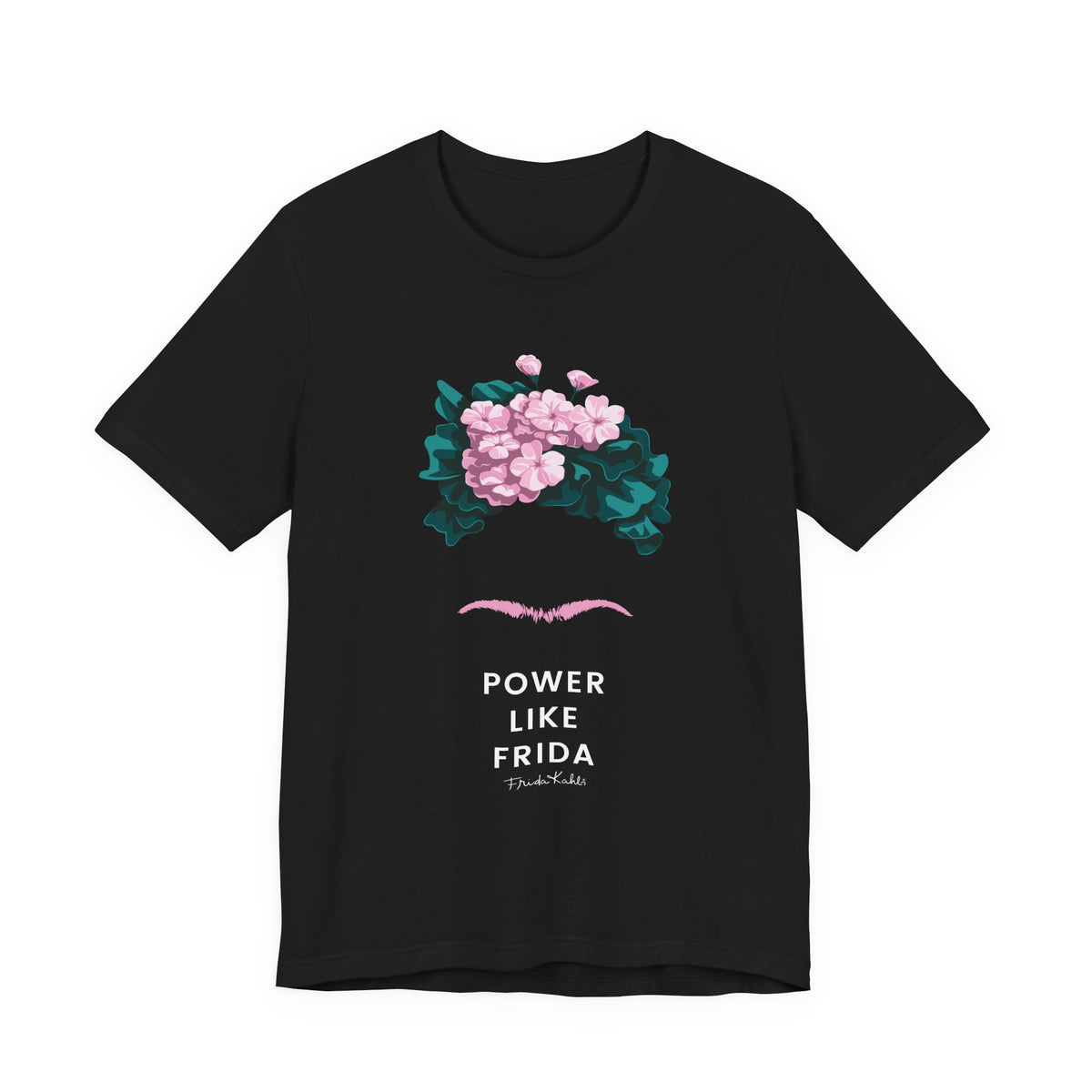 Frida Kahlo Power Like Frida Breast Cancer Awareness T-Shirt