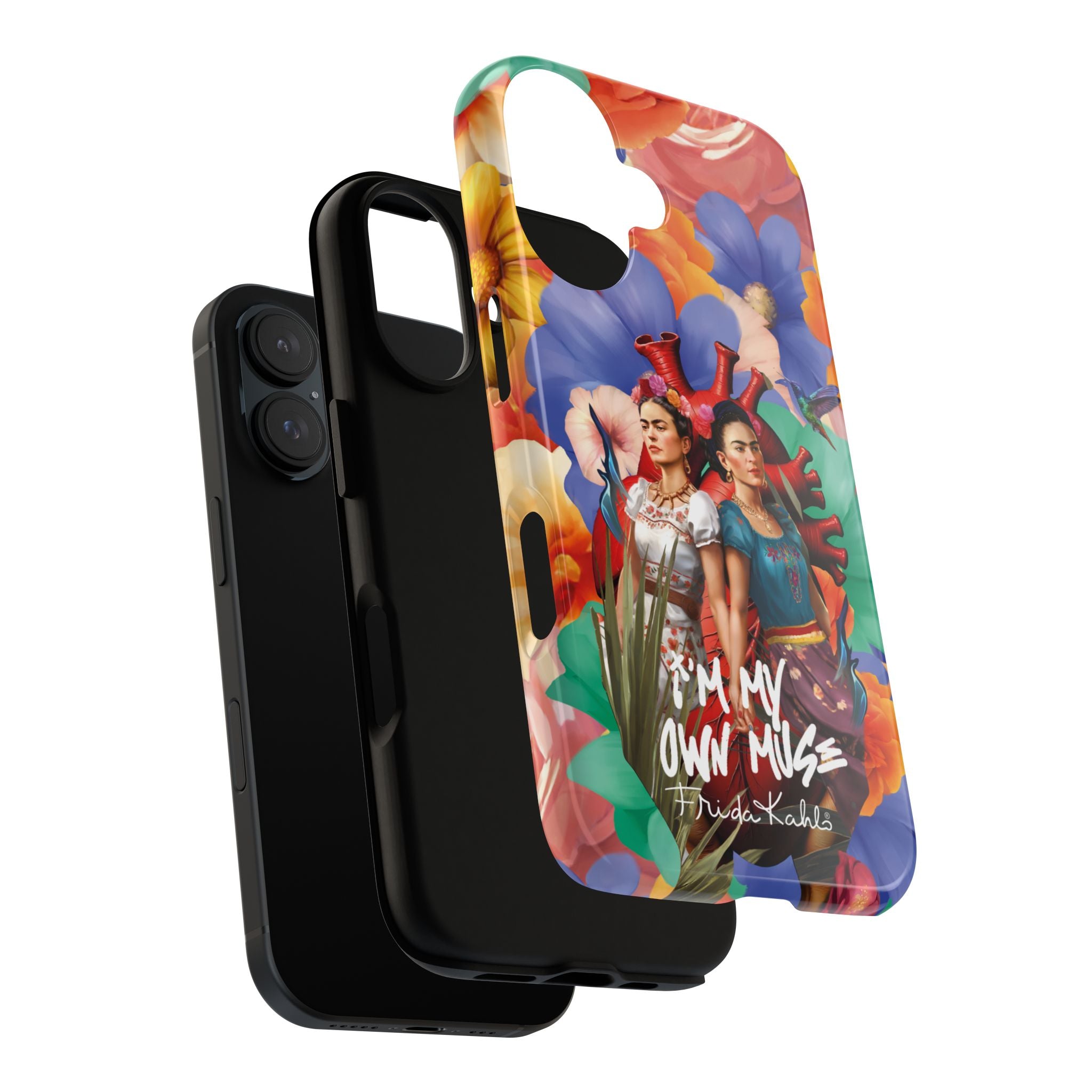 Frida Kahlo - I Am My Own Muse - Colorful Art Phone Case