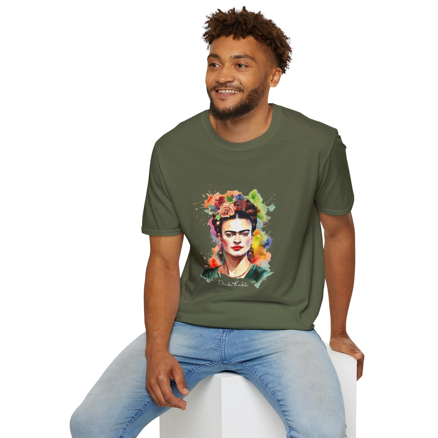 Frida Kahlo Colorful Unisex T-Shirt