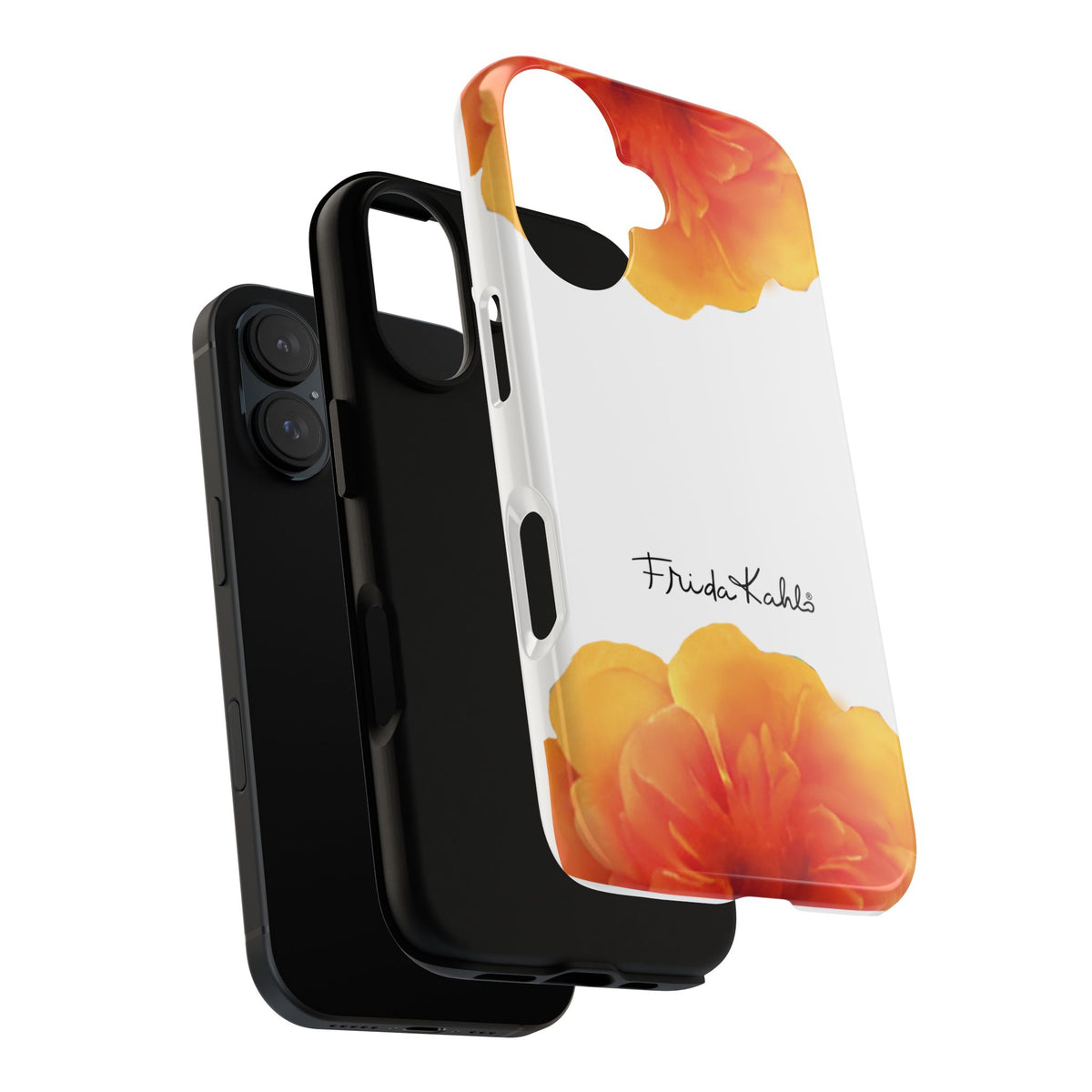 Frida Kahlo Orange Blossom iPhone Case