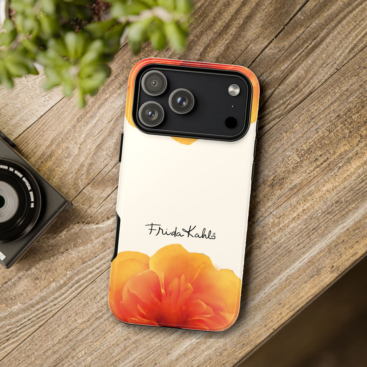 Frida Kahlo Orange Blossom iPhone Case