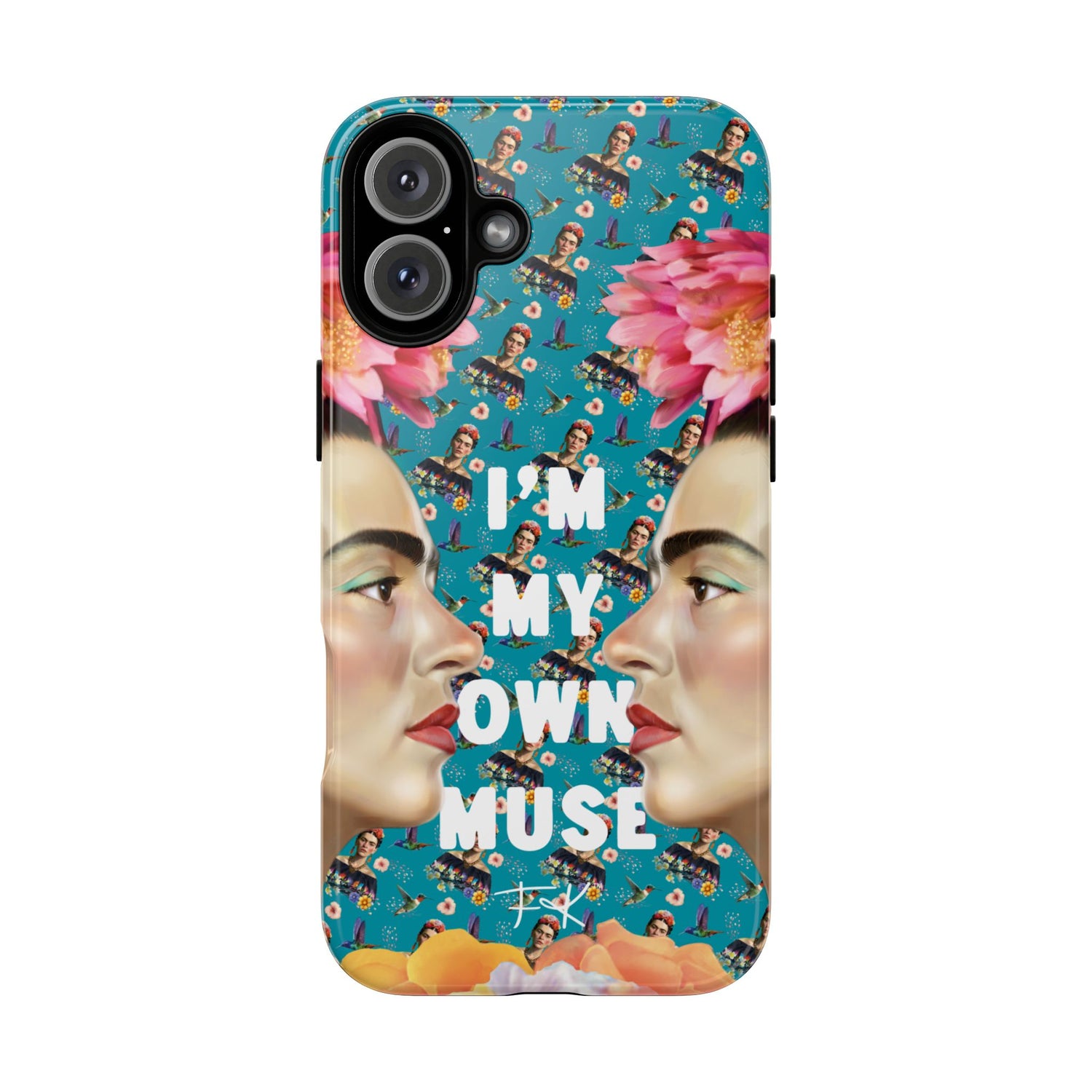 Frida Kahlo - I Am My Own Muse - Colorful Art Phone Case