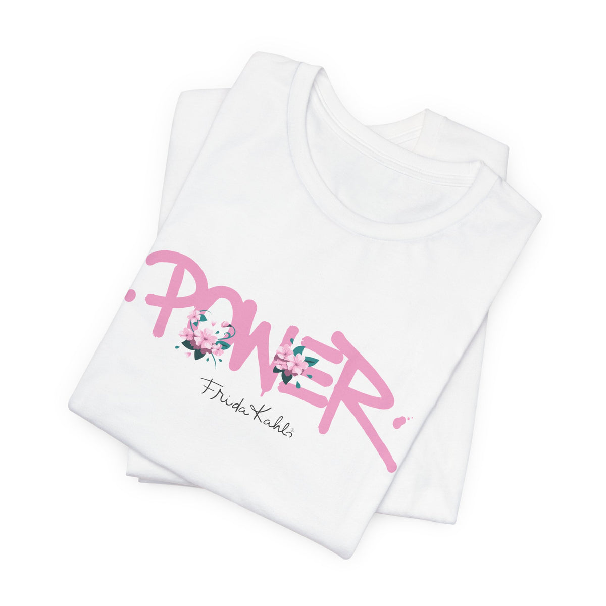 Frida Kahlo Power Graffiti Breast Cancer Awareness T-Shirt
