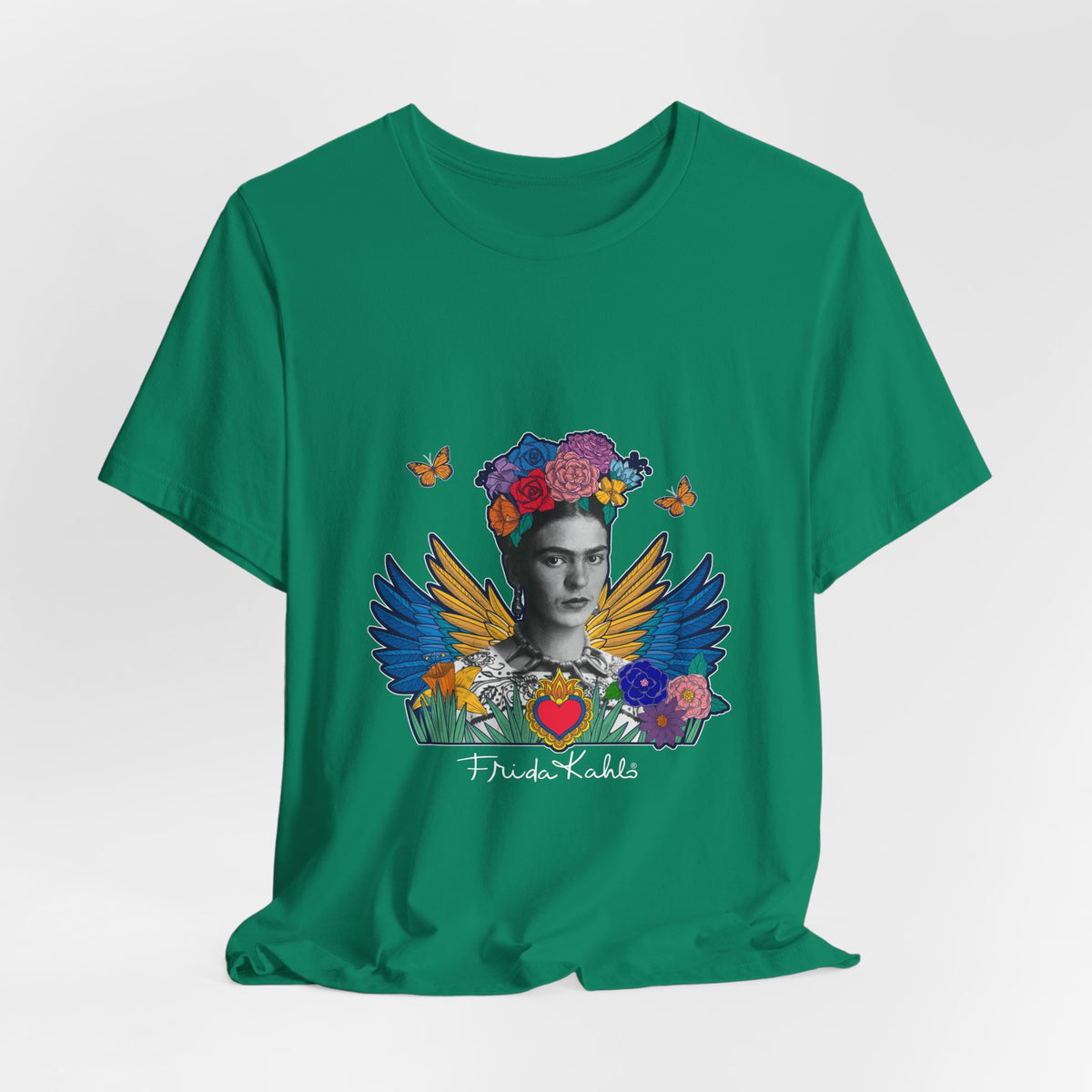 Frida Kahlo Winged Sacred Heart T-Shirt