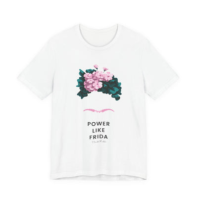 Frida Kahlo Power Like Frida Breast Cancer Awareness T-Shirt