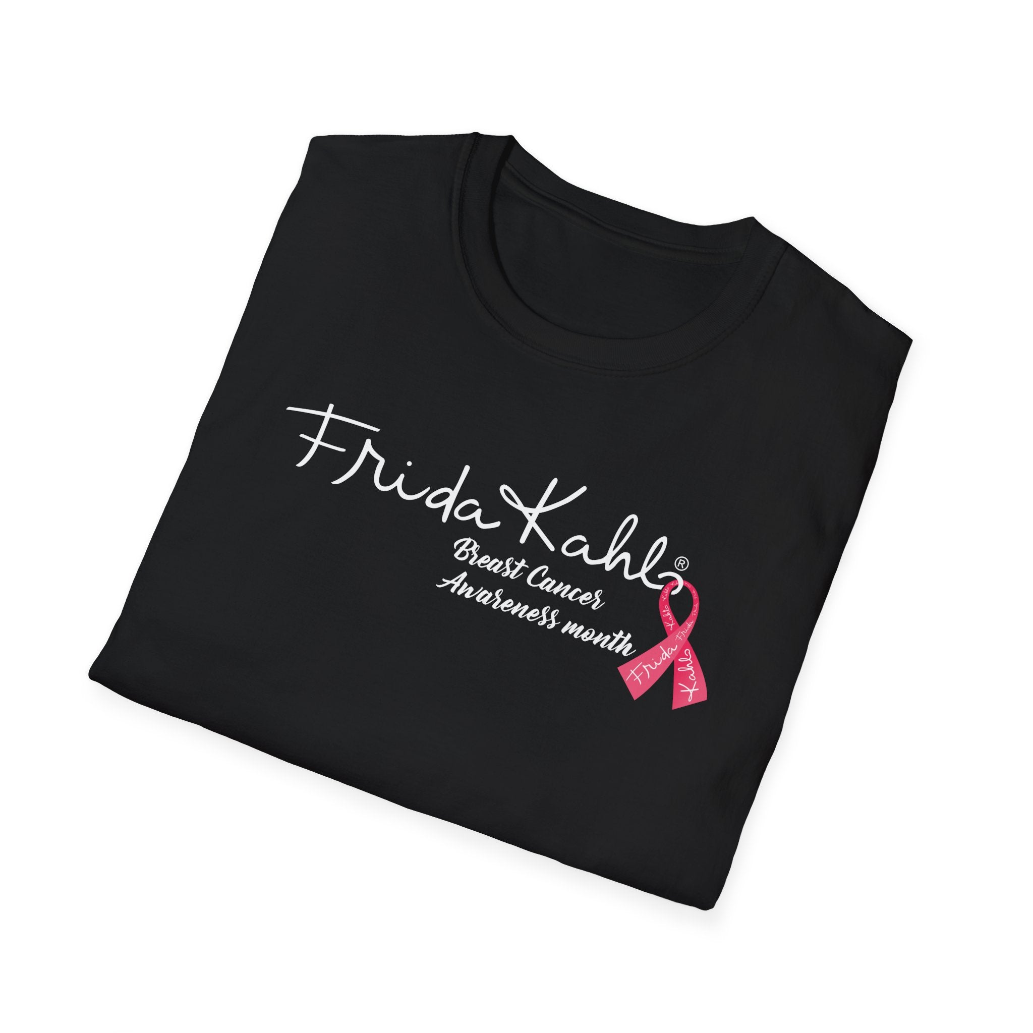 Frida Kahlo Breast Cancer Awareness T-Shirt