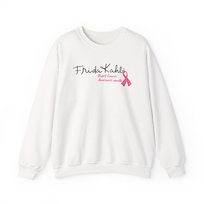 Frida Kahlo Inspired Sweatshirt - Breast Cancer Awareness Collection