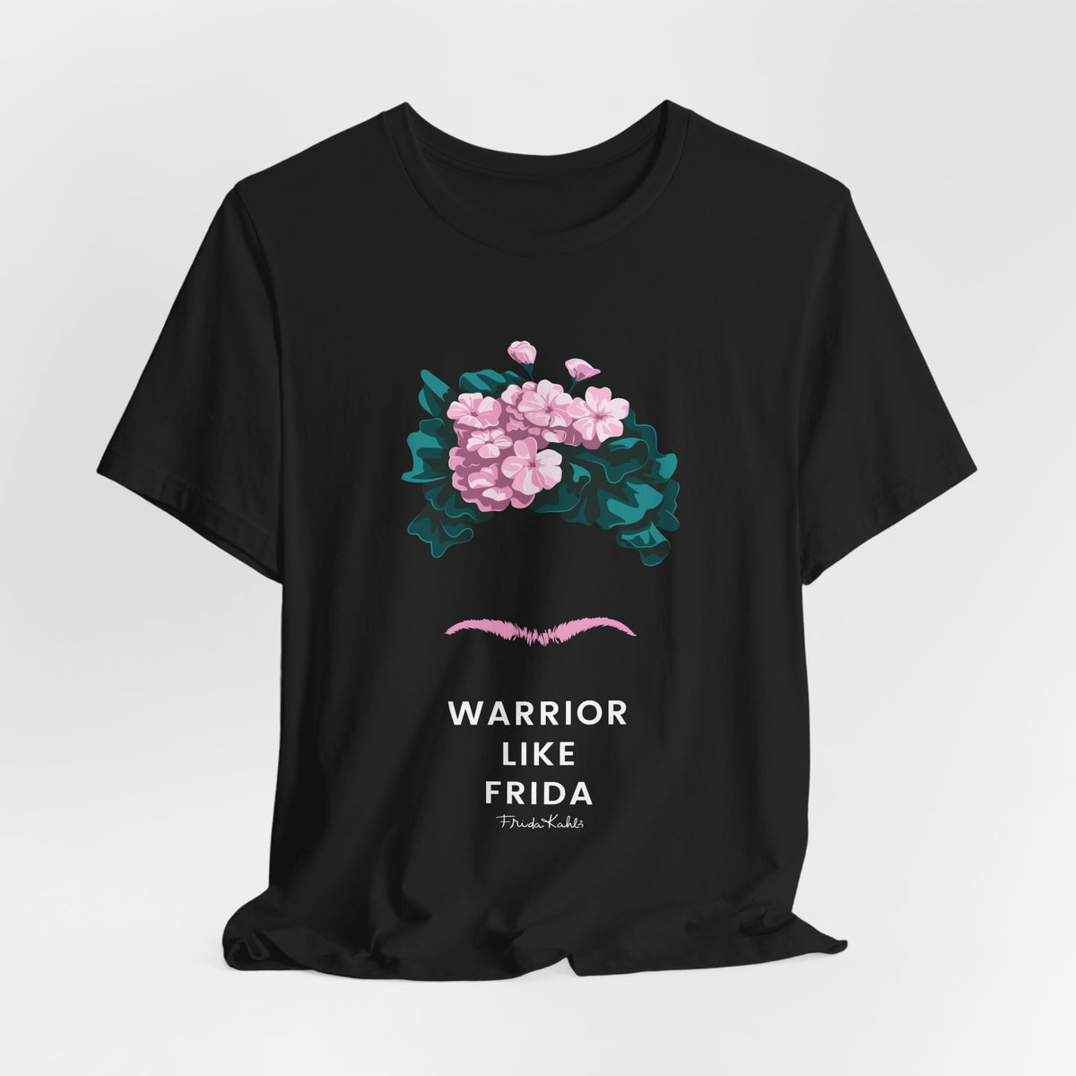 Frida Kahlo Warrior Like Frida Breast Cancer Awareness T-Shirt