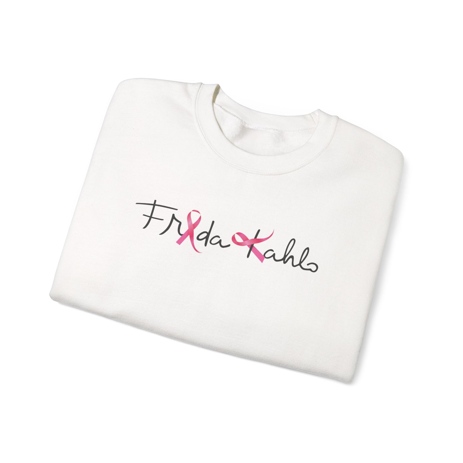 Frida Kahlo Inspired Sweatshirt - Breast Cancer Awareness Collection