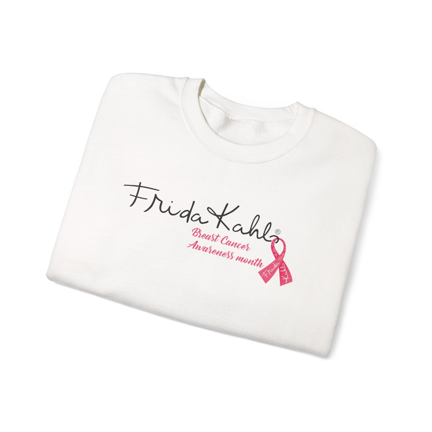 Frida Kahlo Inspired Sweatshirt - Breast Cancer Awareness Collection