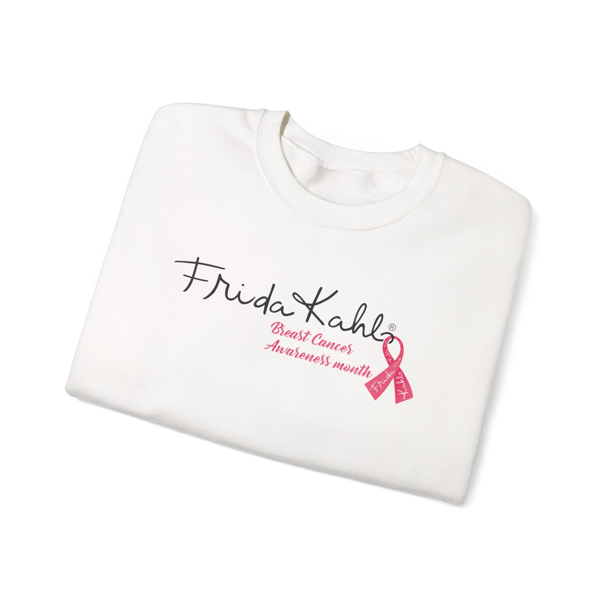 Frida Kahlo Inspired Sweatshirt - Breast Cancer Awareness Collection