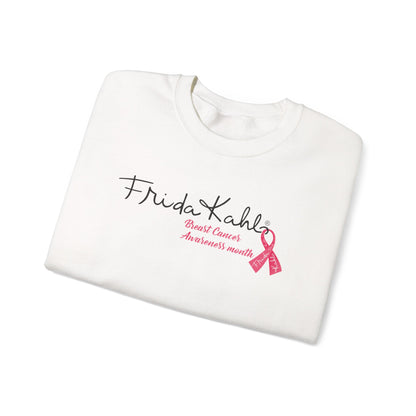 Frida Kahlo Inspired Sweatshirt - Breast Cancer Awareness Collection