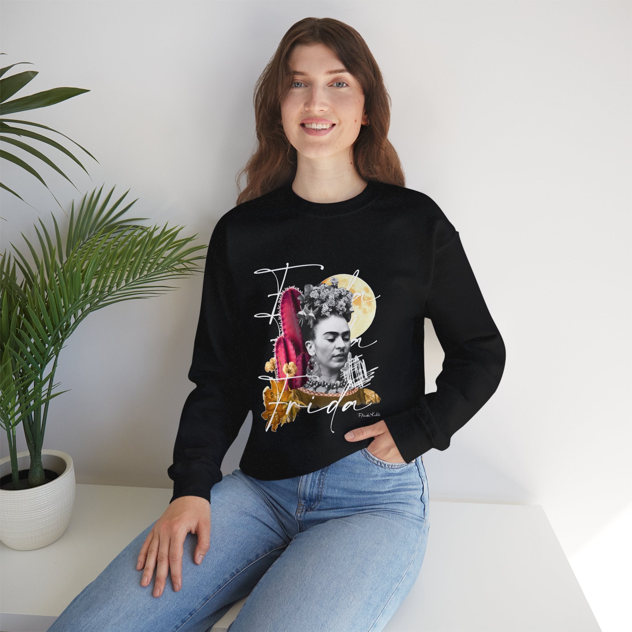 Frida Kahlo Crewneck Sweatshirt Collection