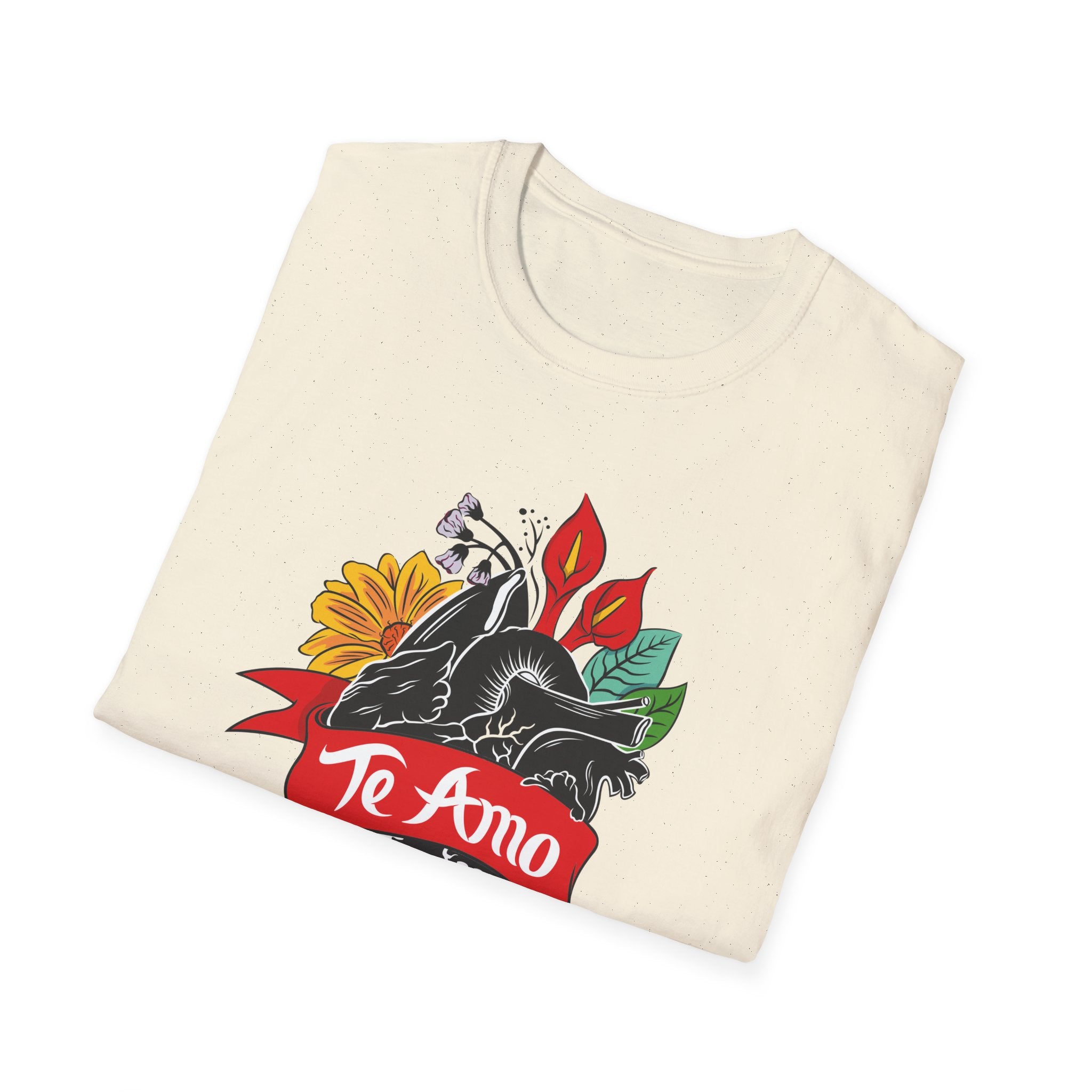 Frida Kahlo - "Te Amo Más Que Mi Propia Piel" - Inspired Anatomical Heart T-Shirt