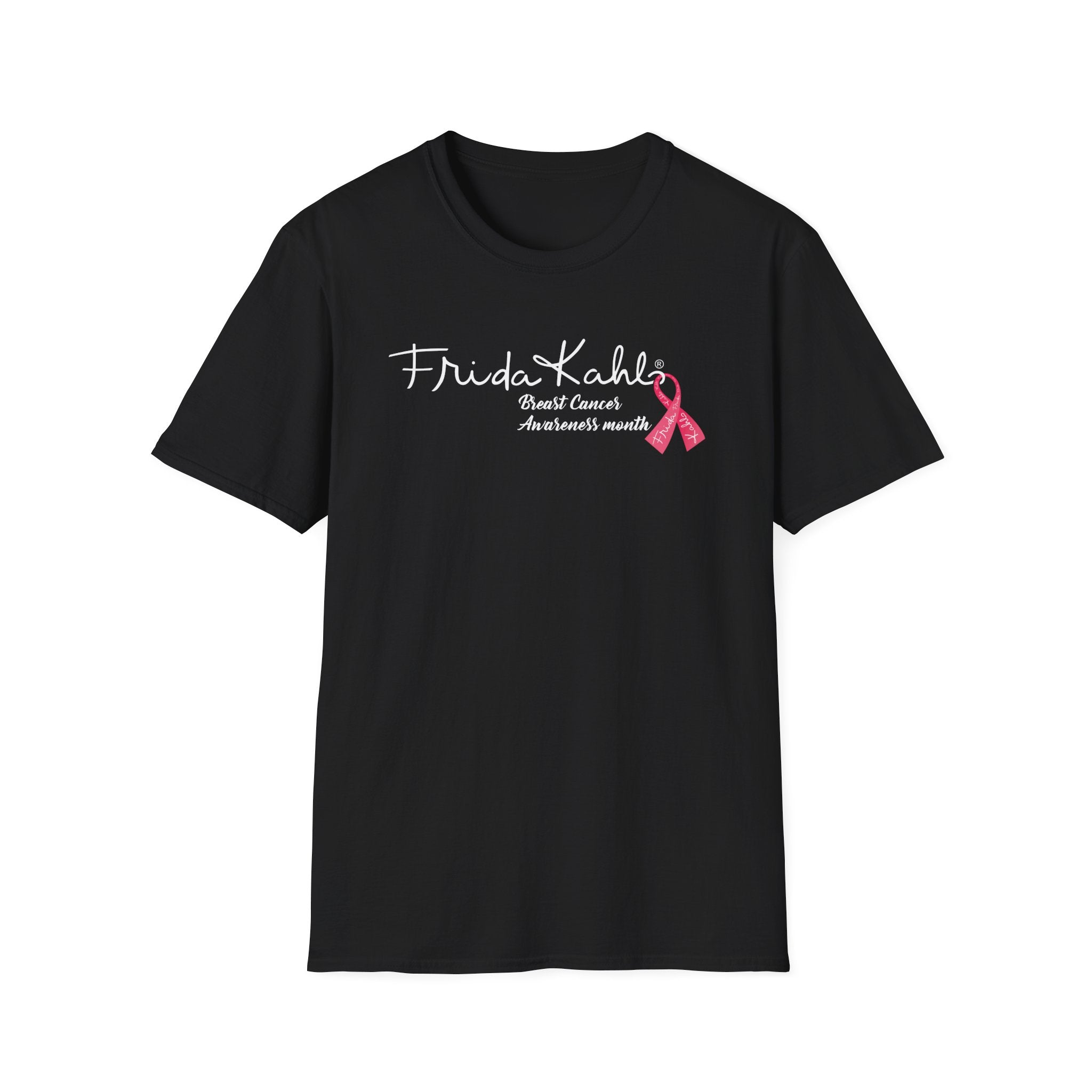 Frida Kahlo Breast Cancer Awareness T-Shirt