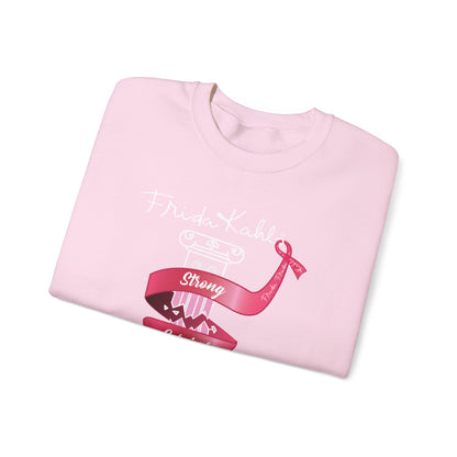 Frida Kahlo Inspired Sweatshirt - Breast Cancer Awareness Collection