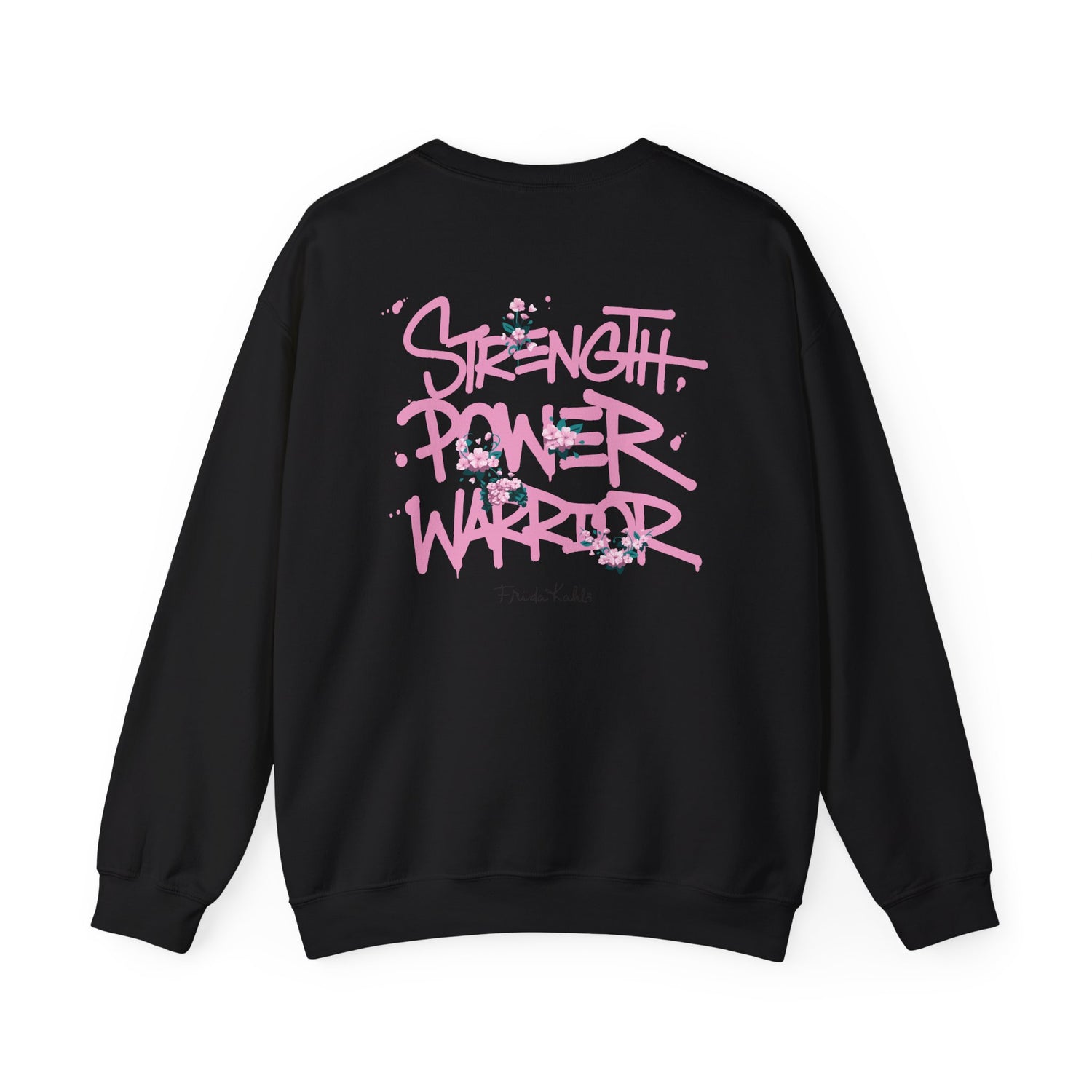 Frida Kahlo Inspired Sweatshirt - Breast Cancer Awareness Collection
