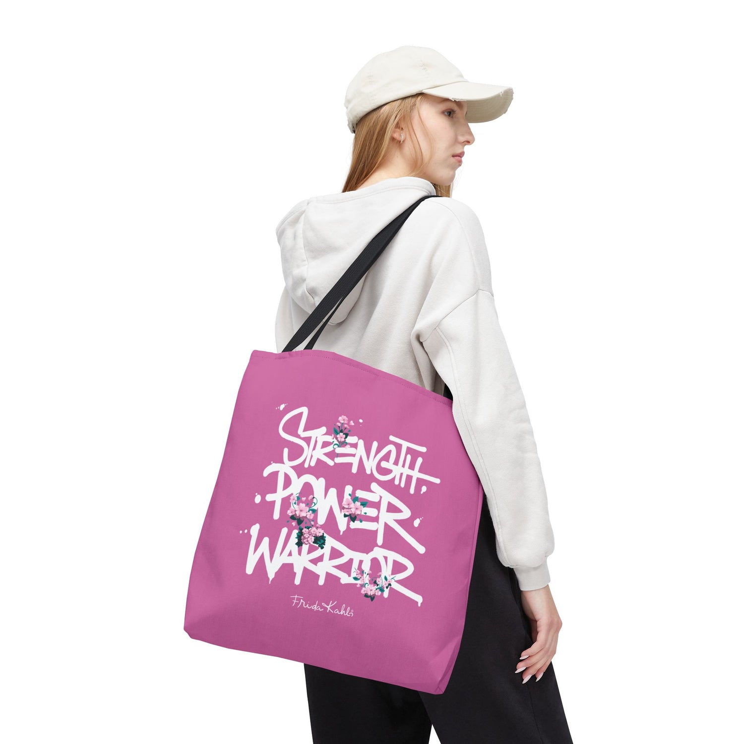Frida Kahlo Tote Bag - Breast Cancer Awareness Collection