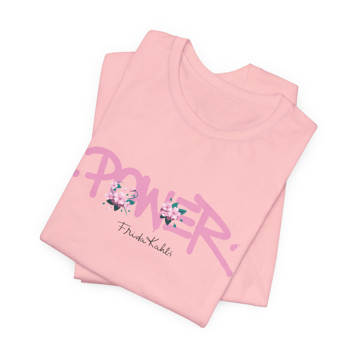 Frida Kahlo Power Graffiti Breast Cancer Awareness T-Shirt