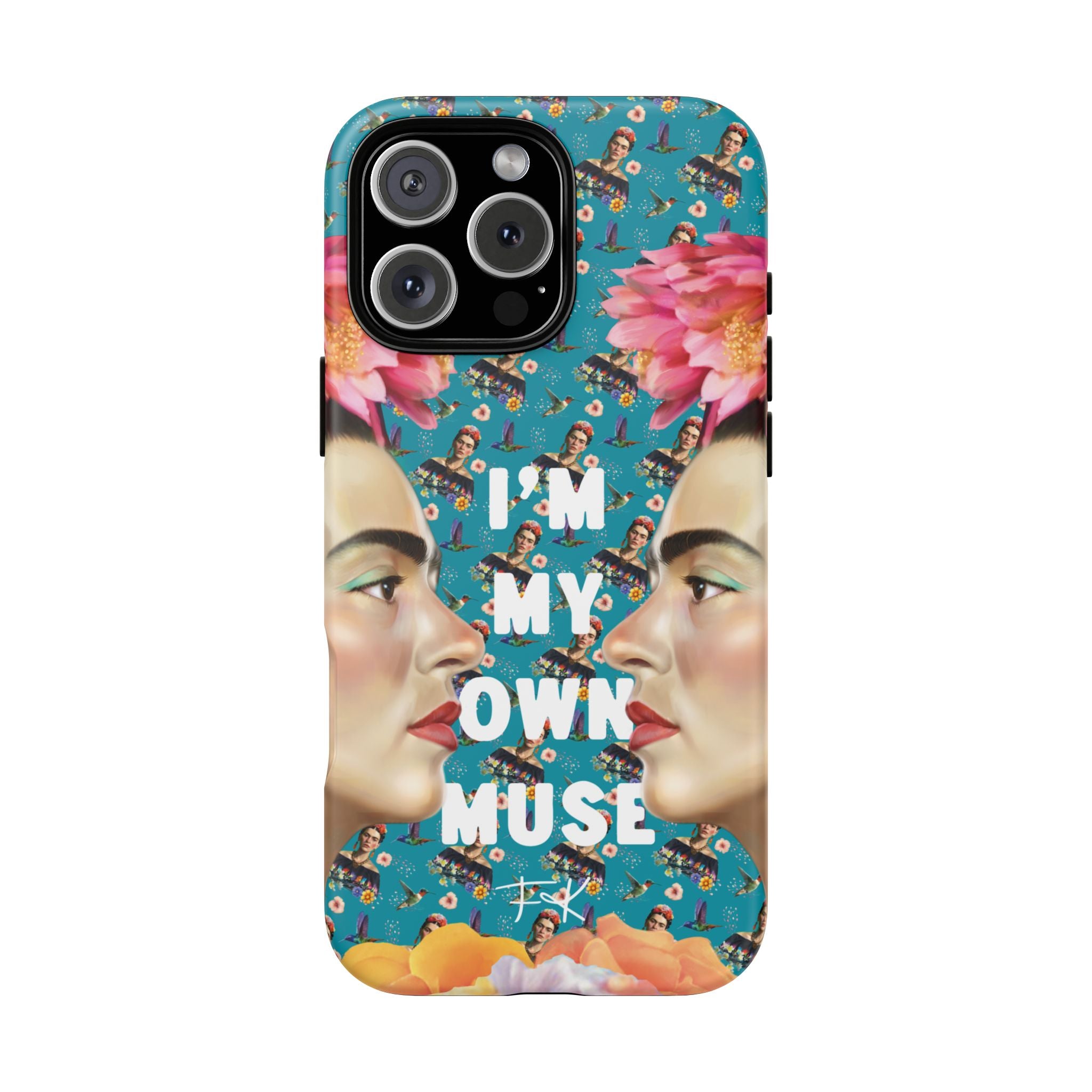 Frida Kahlo - I Am My Own Muse - Colorful Art Phone Case
