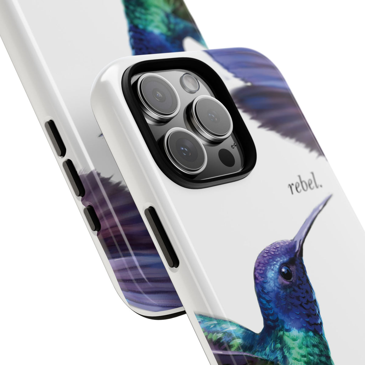 Frida Kahlo Rebel Hummingbird iPhone Case