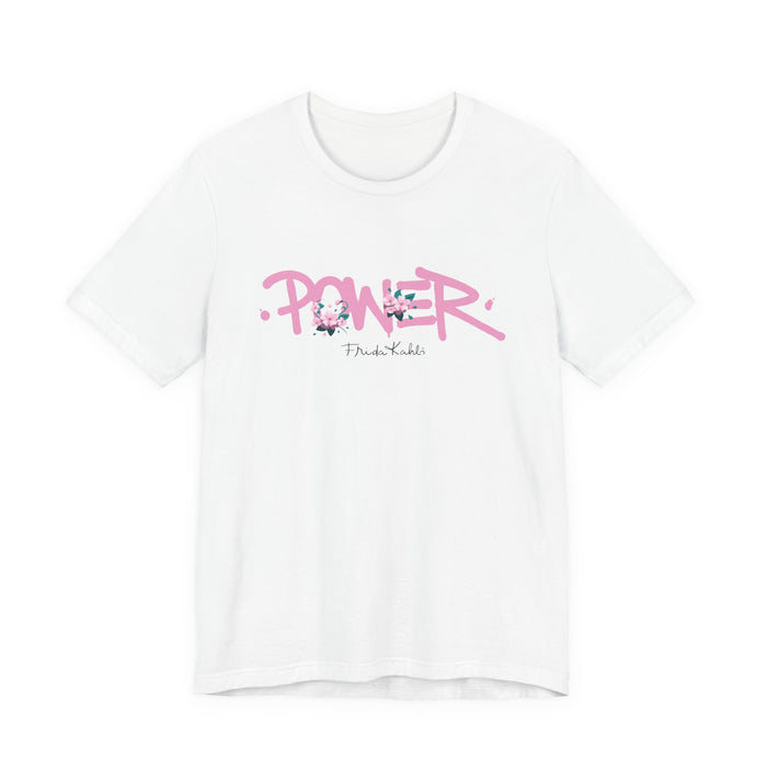 Power Graffiti Breast Cancer Awareness T-Shirt