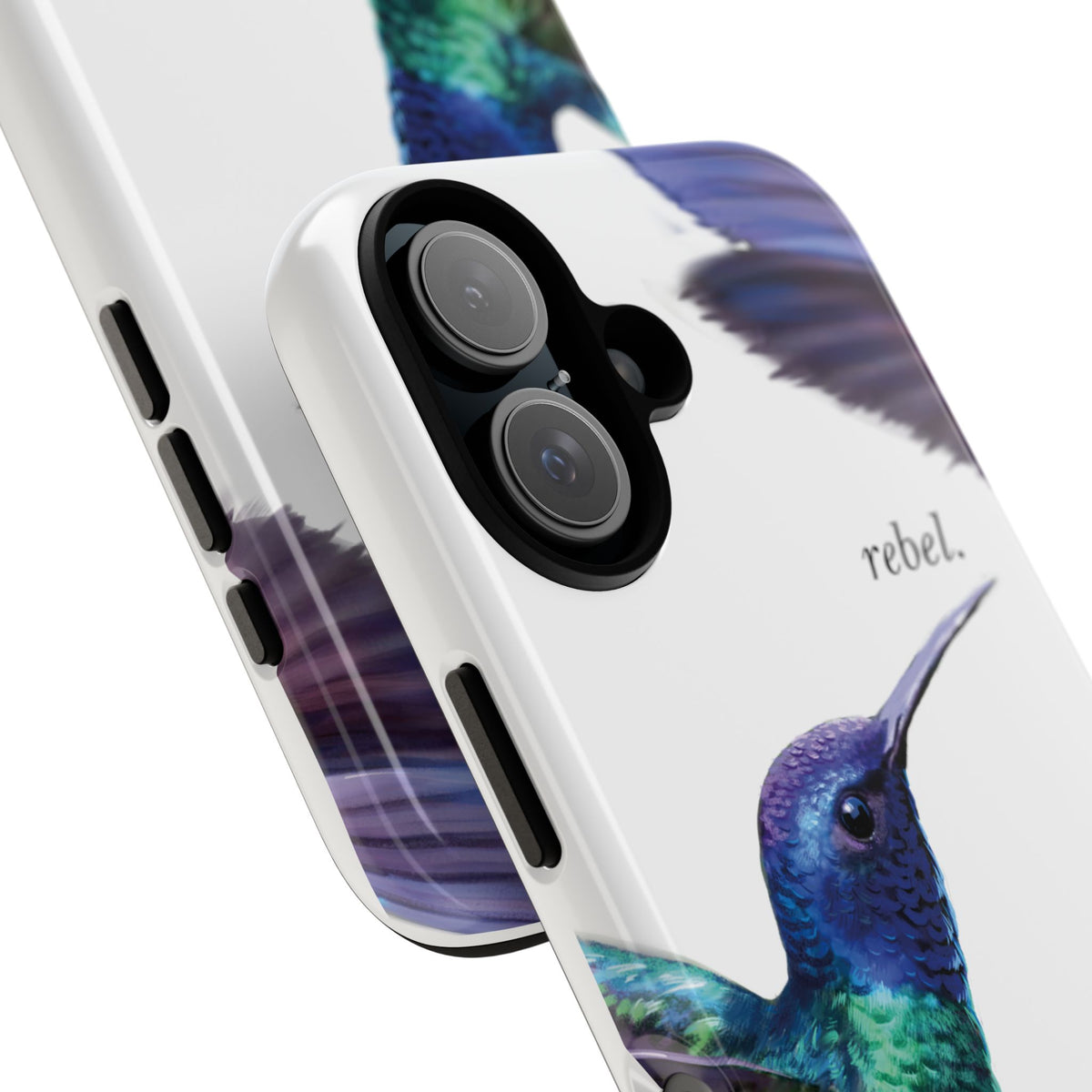 Frida Kahlo Rebel Hummingbird iPhone Case