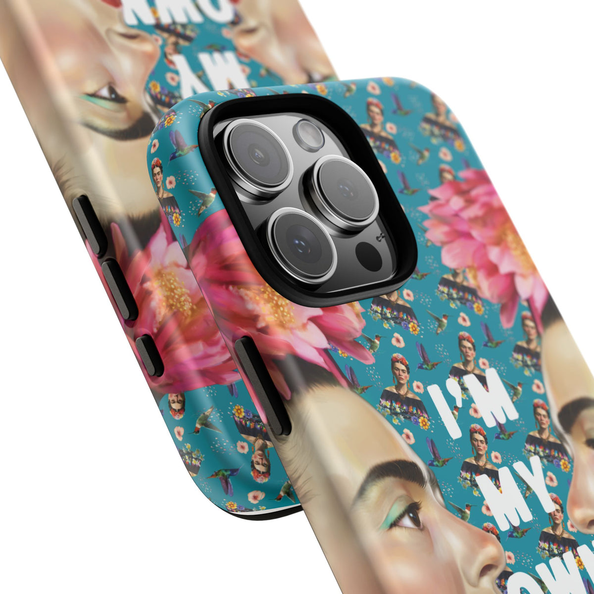 Frida Kahlo I Am My Own Muse Mirror Portrait iPhone Case