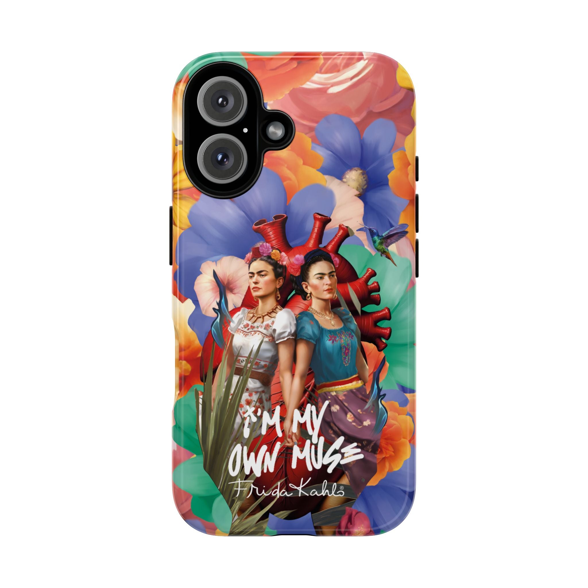 Frida Kahlo - I Am My Own Muse - Colorful Art Phone Case