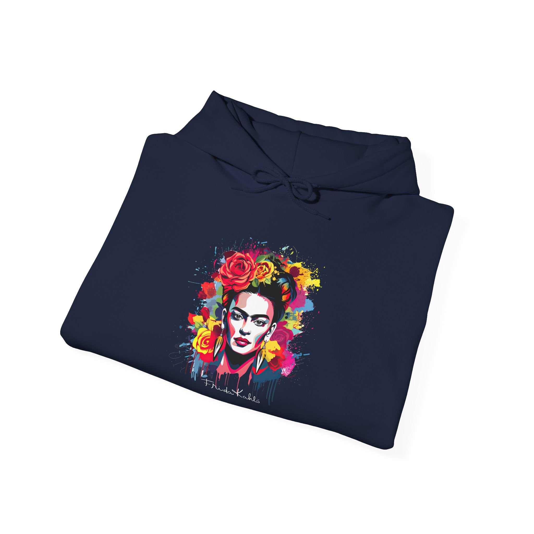 Frida Kahlo Art Hoodie — Colorful Design